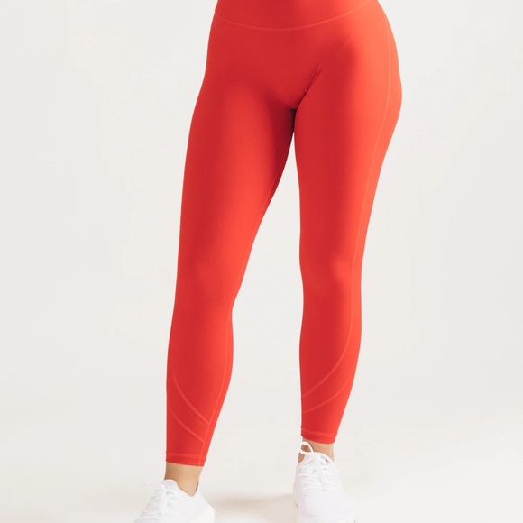 NWT Alphalete Pulse Surge Legging Coral - Picture 2 of 5